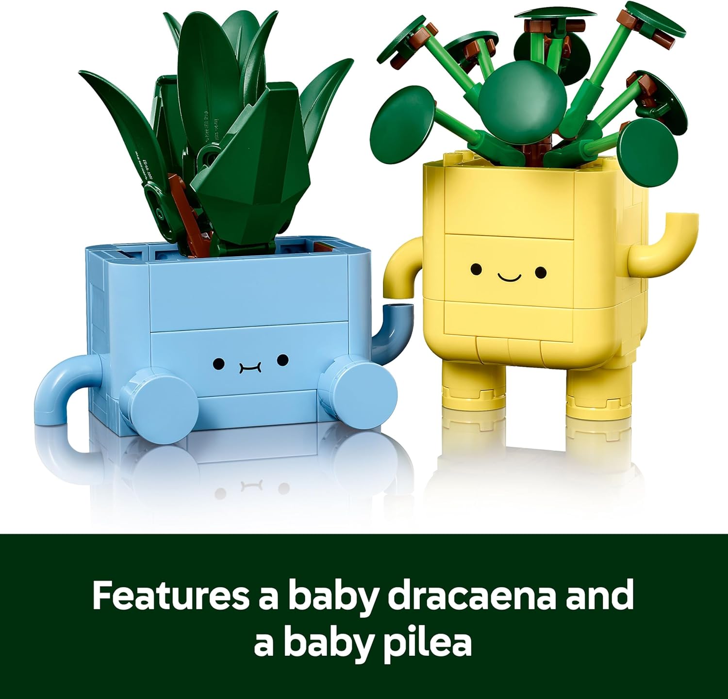 🌸 Happy Plants Craft Kit for Girls 9+ | DIY 2 Artificial Blooms, Mini Pots & Adorable Cartoon Faces - Fun Gift Set 👧