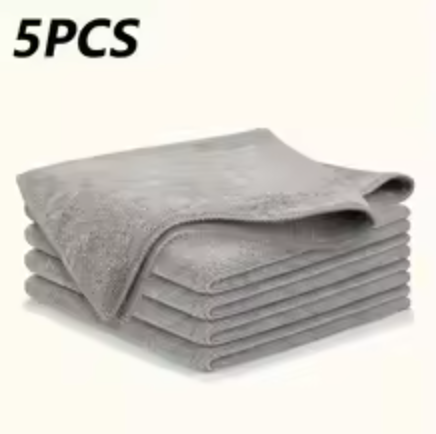 🧼 Thick Lint-Free Microfiber Cloths: Reusable Absorbent Towels 🚗💦