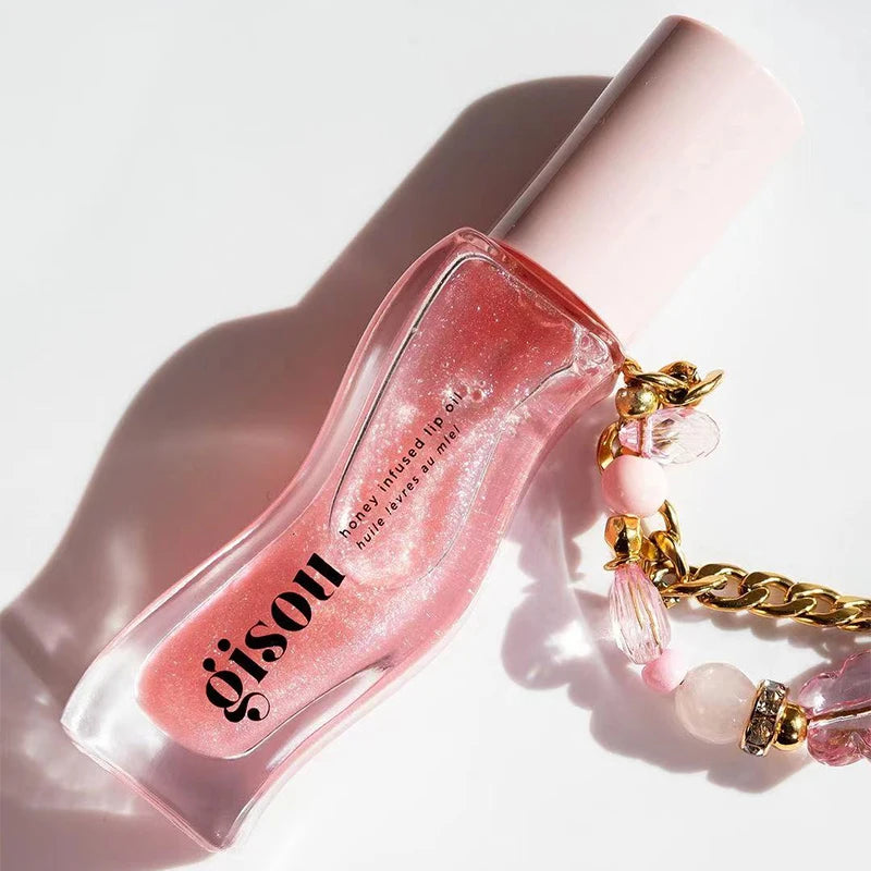 💋 Gisou Plumping Lip Balm Oil: Moisturizing Gloss Shine 🌟