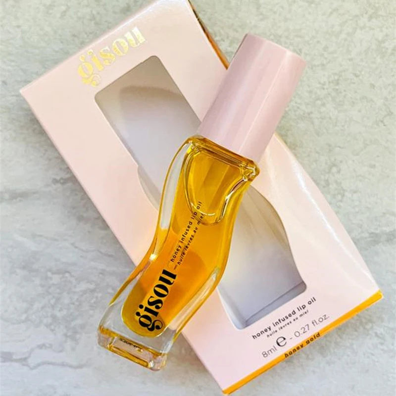 💋 Gisou Plumping Lip Balm Oil: Moisturizing Gloss Shine 🌟