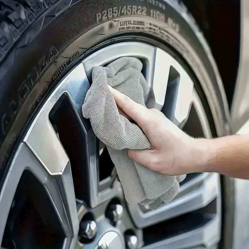 🧼 Thick Lint-Free Microfiber Cloths: Reusable Absorbent Towels 🚗💦