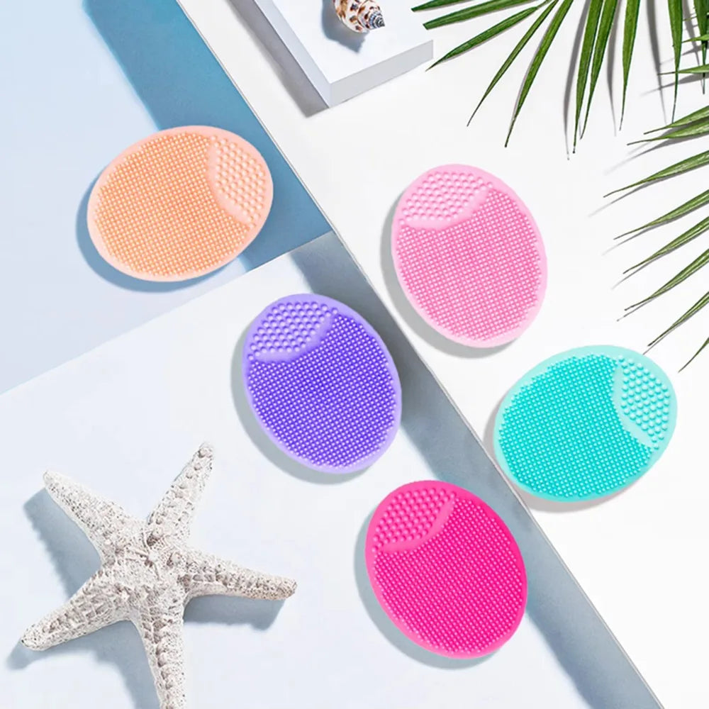 Silicone Face Cleansing Scrubber Pad | Deep Cleaning Facial Brush