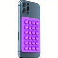 Silicone Suction Phone Mount Pad | Multi-Surface Stick Holder for Smartphones