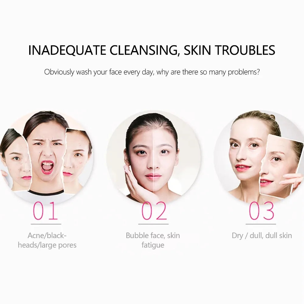 Silicone Face Cleansing Scrubber Pad | Deep Cleaning Facial Brush