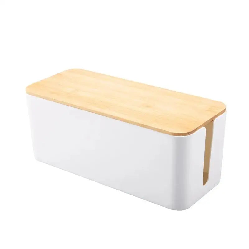 Under Desk Cable Management Box | Wire Organizer Storage Case
