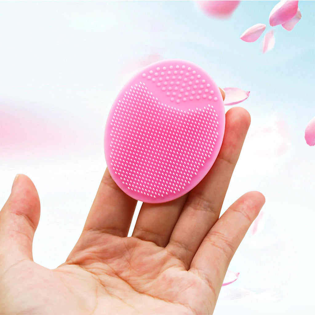 Silicone Face Cleansing Scrubber Pad | Deep Cleaning Facial Brush
