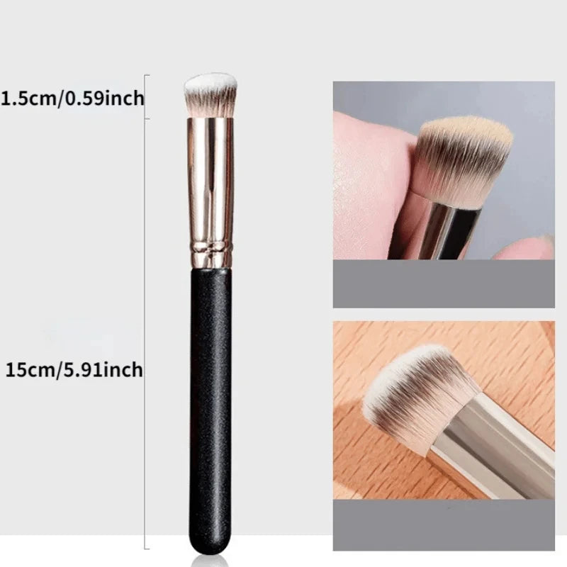 💄 Premium Dense Foundation Concealer Brush | Flawless Blending Contour
