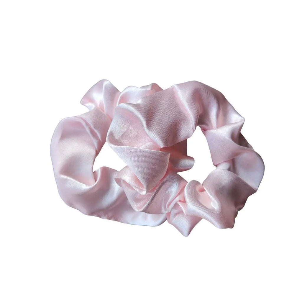 Silk Heatless Curling Ribbon Set with Satin Hair Claw Clip