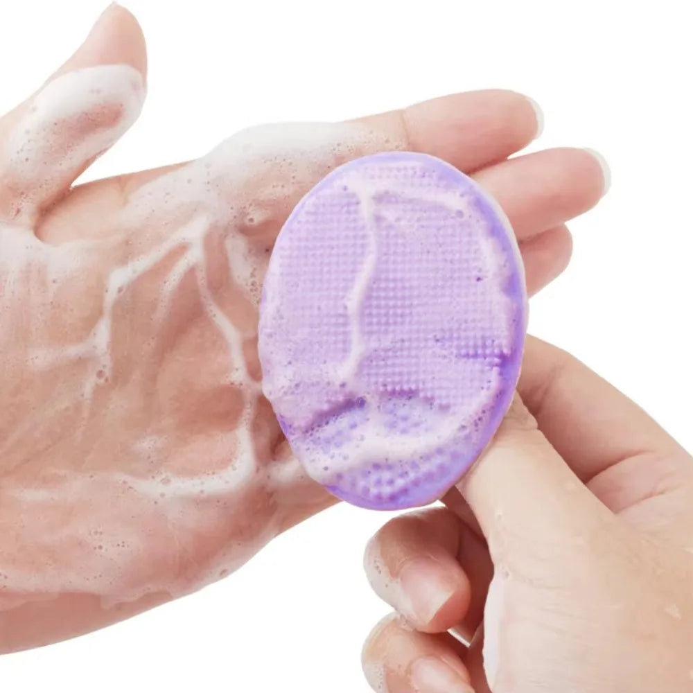 Silicone Face Cleansing Scrubber Pad | Deep Cleaning Facial Brush