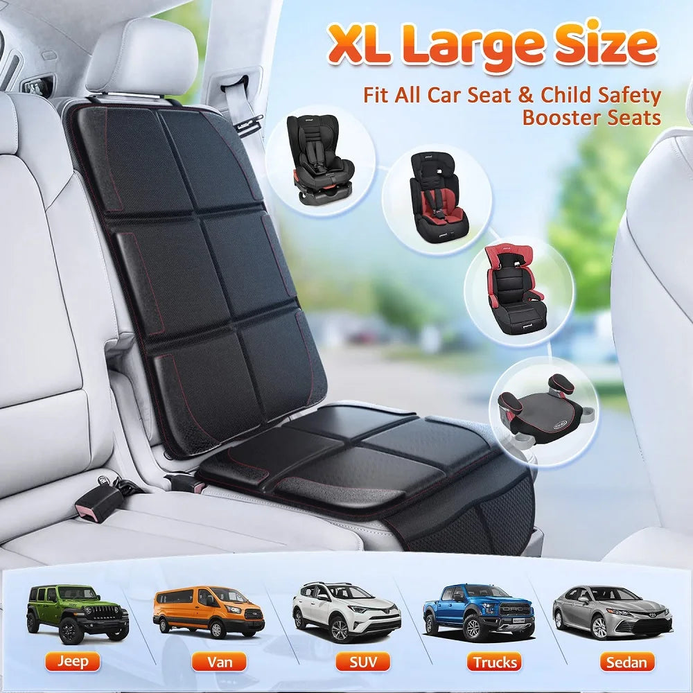🚗 Kids Universal Rear Seat Protector: Foot Guard Cover 👶🛡️