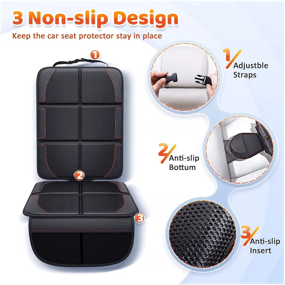 🚗 Kids Universal Rear Seat Protector: Foot Guard Cover 👶🛡️