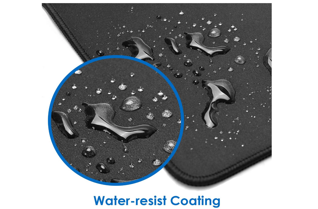 🖱️ XXL Black Mouse Pad 90x40cm | Eco Rubber Desk Mat for Gamers