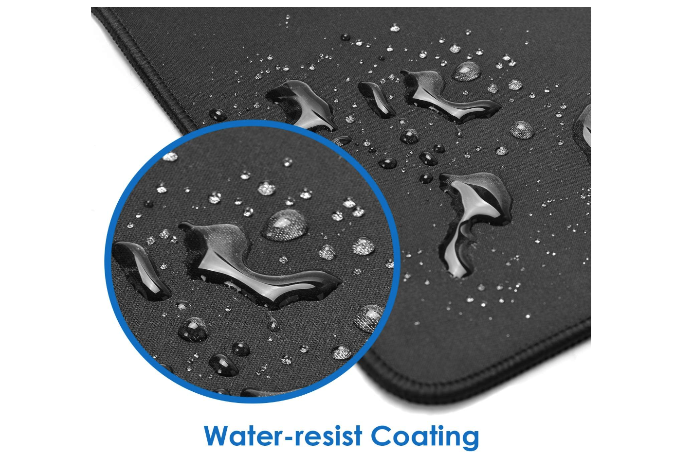 🖱️ XXL Black Mouse Pad 90x40cm | Eco Rubber Desk Mat for Gamers